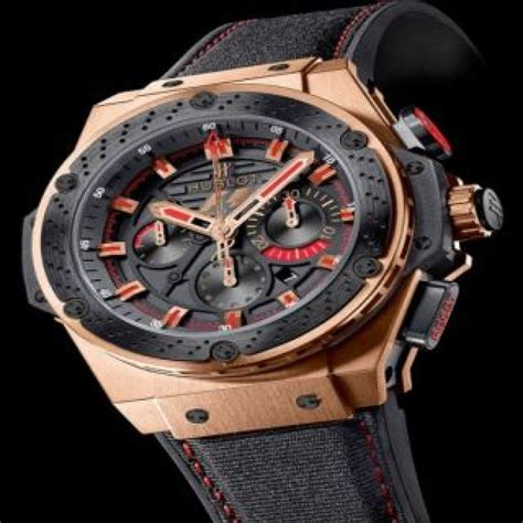 hublot f1 king power red gold replica|hublot maradona.